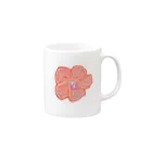 𝐍𝐚𝐧𝐚🇯🇵のrelaxハイビスカス Mug :right side of the handle