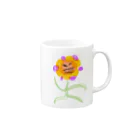 バイヤー高橋です。の花グリア Mug :right side of the handle