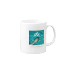 dámselのdamsel water Mug :right side of the handle