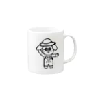 aikuのごきげんかんちゃん Mug :right side of the handle