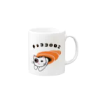 にゃんだー仮面のチョココロねこ Mug :right side of the handle