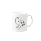 吉本の女の軟体動物2 Mug :right side of the handle