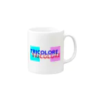 S.S.Tricoloreのトリコロール Mug :right side of the handle