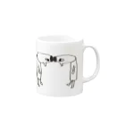 mosanのごっつんこ Mug :right side of the handle