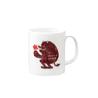 TakeLoop_goodsのGentle Demon Mug :right side of the handle