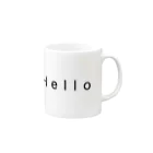 ririのHello マグカップの取っ手の右面