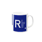 山本 諒のR-Prefix Mug :right side of the handle