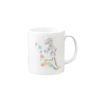 ミューのニースくん Mug :right side of the handle