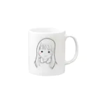 Wheat Designの好きな人 Mug :right side of the handle