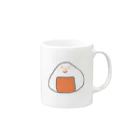 胡実クルミのOrange rice ball boy Mug :right side of the handle