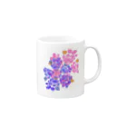 Suerei_syの斜花畳 Mug :right side of the handle