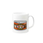 パテモソ商店。のパテ猫 Mug :right side of the handle