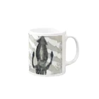 min1121のイカ Mug :right side of the handle