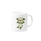 WORK　LIFEのワークちゃん Mug :right side of the handle