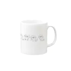 suzumaruのいろんなポーズのマルチーズ Mug :right side of the handle