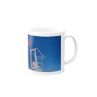 BungaTomaのSky and nothing Mug :right side of the handle