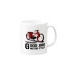 GOODJOB! MOTORCYCLEのカスタム Ｂ Mug :right side of the handle