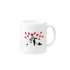 しおりのFashion Girl Mug :right side of the handle