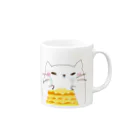 ねこぜや のネココ Mug :right side of the handle