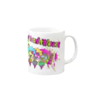 GroPopCandyのBoy's BEE ambitious Mug :right side of the handle