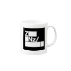 Nz/のNz/ Mug :right side of the handle