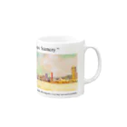 Inapple.の神戸の夕焼け Mug :right side of the handle