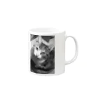 ほぼひめ。の三毛猫のひめ　3 Mug :right side of the handle