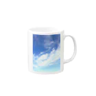 名も無き屋の空と雲 Mug :right side of the handle