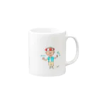 ぷかぷか　うきわくんのてあせ　そくでくん Mug :right side of the handle