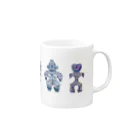 hiromashiiiの土偶三姉妹 Mug :right side of the handle