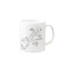 MON`s CollectionのHAPPY ♡YAMORI Mug :right side of the handle