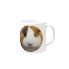 モルモットのミマモル隊のマルちゃん Mug :right side of the handle