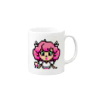 haruのidol・モモダピンコ Mug :right side of the handle