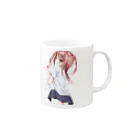 はじめとみかんのグッズのお部屋のエッチ！ Mug :right side of the handle