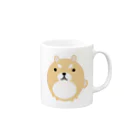 バンコクのプロ忍者の犬（ロゴなし） Mug :right side of the handle