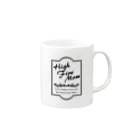 埼玉ママ情報！High Five MomのHFM(B) Mug :right side of the handle