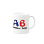 アメリカンベース のアメリカンベース　ロゴ Mug :right side of the handle