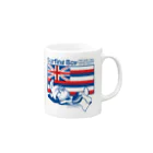 Surfing Boy ShopのSurfing Boy マグカップ Mug :right side of the handle