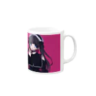 おとめこのグッズのおとめこちゃん Mug :right side of the handle