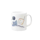 へんにゃり鮮魚店のエイさんのなかまたち Mug :right side of the handle