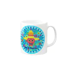 フカツ マリエのDay of the dead 1 Mug :right side of the handle