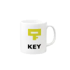 Masakey ArtのKEY Mug :right side of the handle