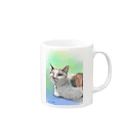 林檎猫₍˄·͈༝·͈˄₎◞ ̑̑ෆ⃛のレミちゃん Mug :right side of the handle