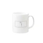 andywarholのうちら前世から友達　フォント2 Mug :right side of the handle