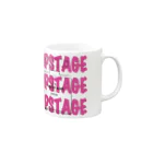 TOPSTAGEshopのTOP STAGE  BOTTLE Mug :right side of the handle