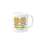 もりへおさんぽに。のCoco&Lily Mug :right side of the handle