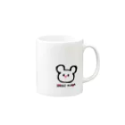 Kuro*s BrandのSHiRO KUMA Mug :right side of the handle