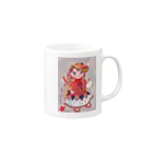 mycketのスタイリッシュにゃんこ Mug :right side of the handle