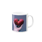 ちさのTOMATO Mug :right side of the handle