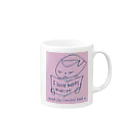 続・マキノ槇ぞうの10th anniversary gpink Mug :right side of the handle